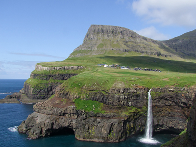 Múlafossur waterval