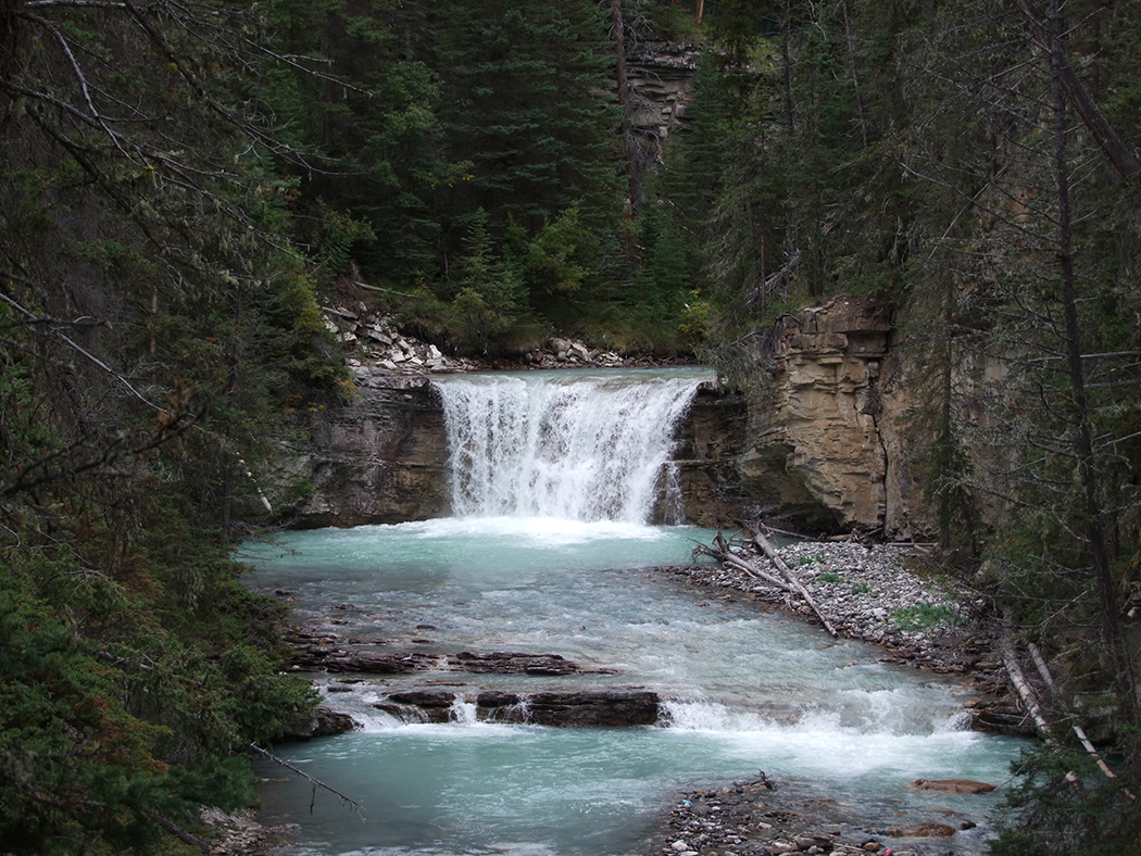 waterval in Canyon