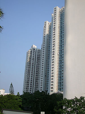hoge gebouwen 