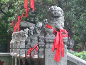 tempel in Shanghai