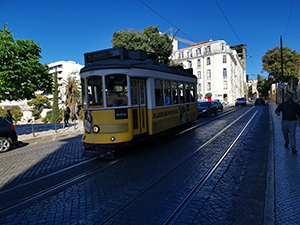 Gele trams