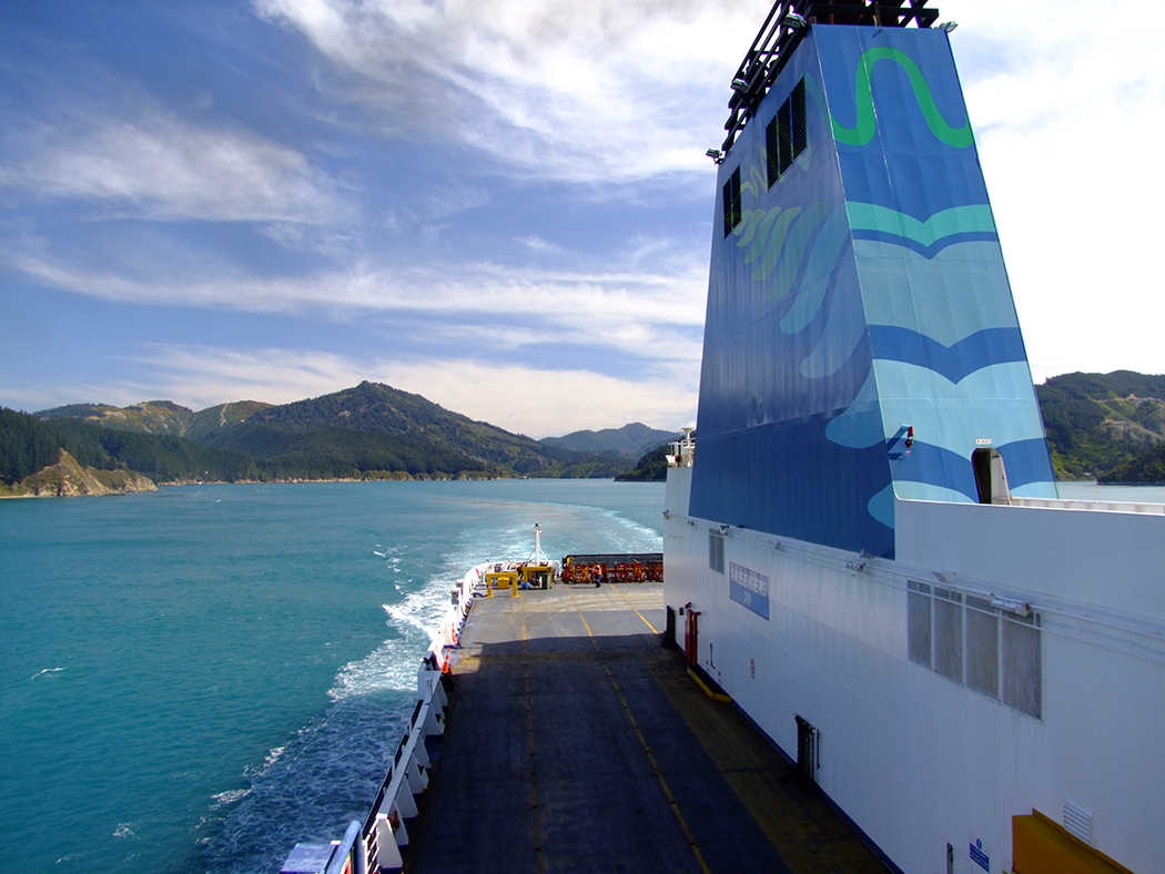 Overtocht over de Cook Strait
