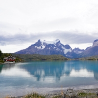 Uitzicht hotel Torres del Paine