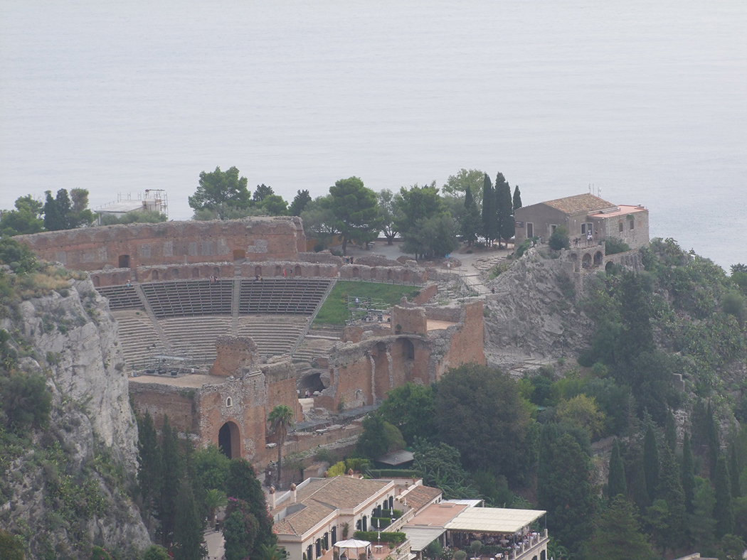 Grieks/Romeinse theather in Taorima