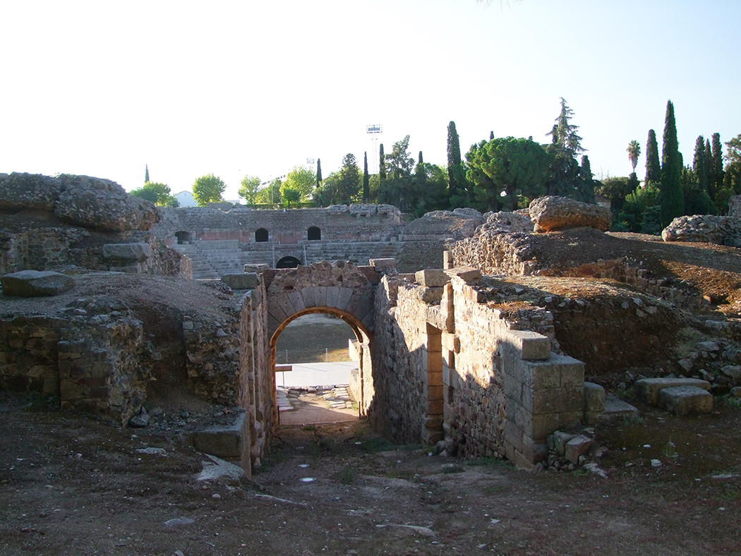 Ingang oude stad Caceres