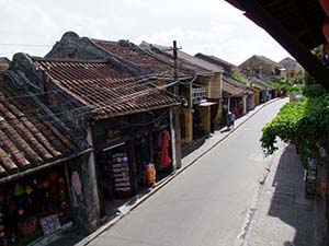 De stad Hoi An